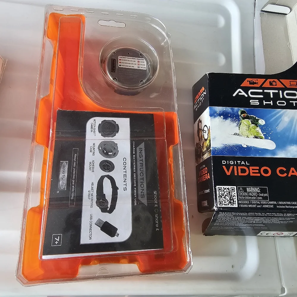 Action Shot Video Camera New in Box Jakks Pacific